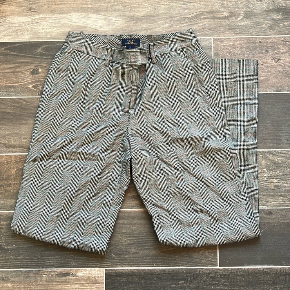 Brooks Brothers Plaid Houndstooth Trousers